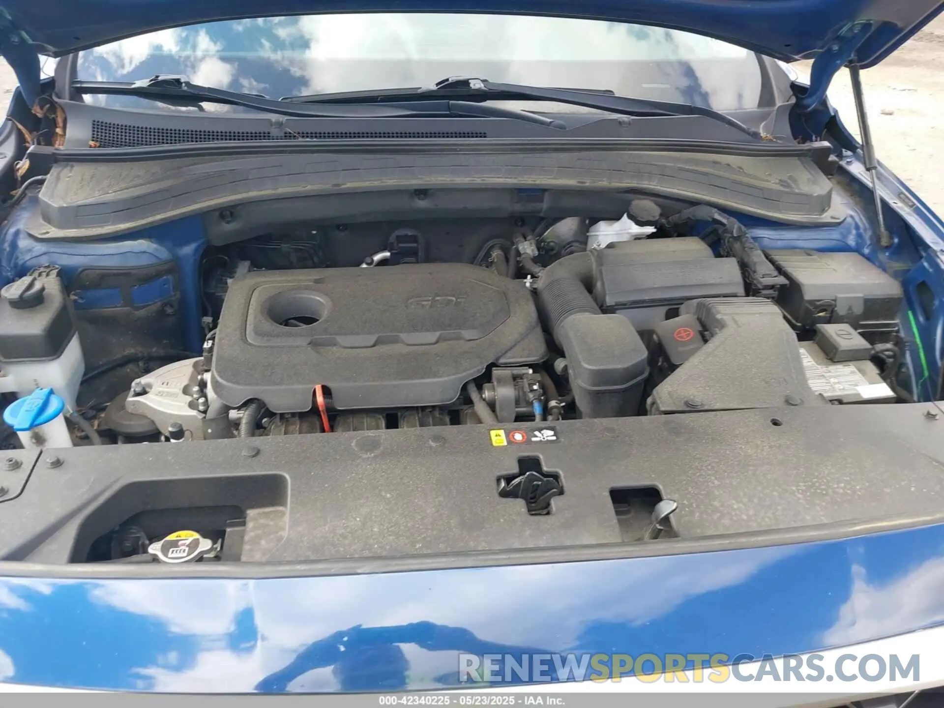 10 Photograph of a damaged car 5NMS3CAD6LH228687 HYUNDAI SANTA FE 2020