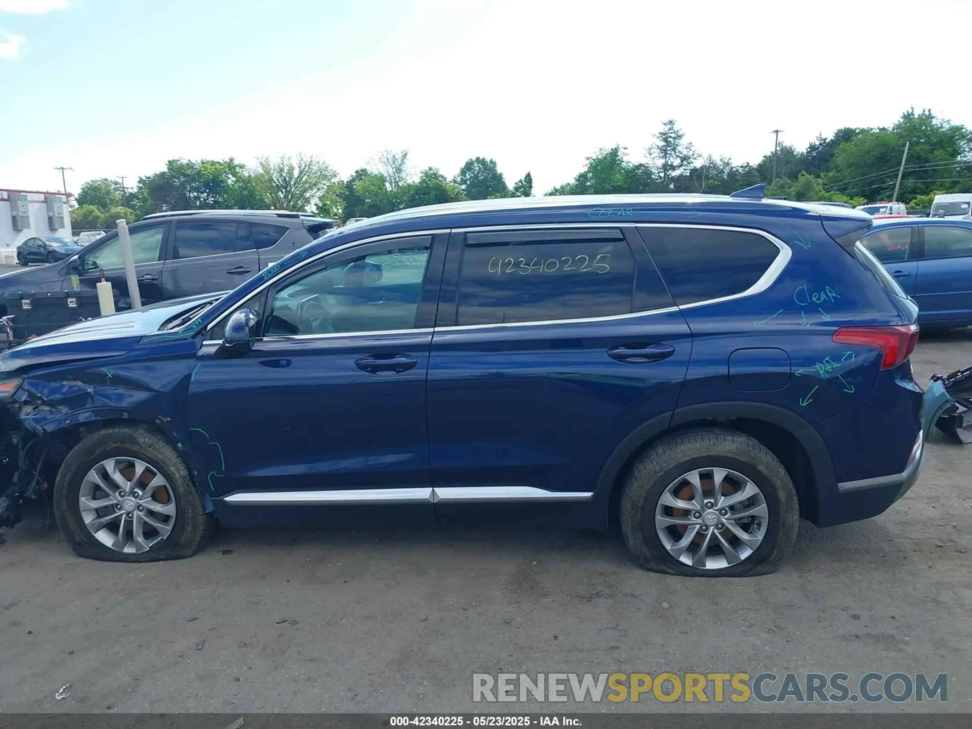 14 Photograph of a damaged car 5NMS3CAD6LH228687 HYUNDAI SANTA FE 2020