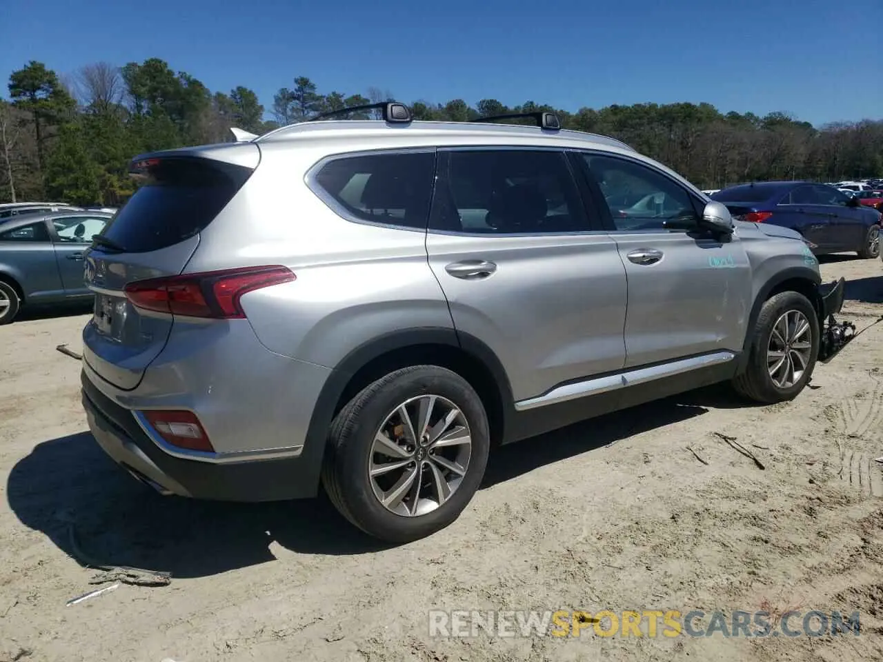 3 Photograph of a damaged car 5NMS3CAD6LH246817 HYUNDAI SANTA FE 2020