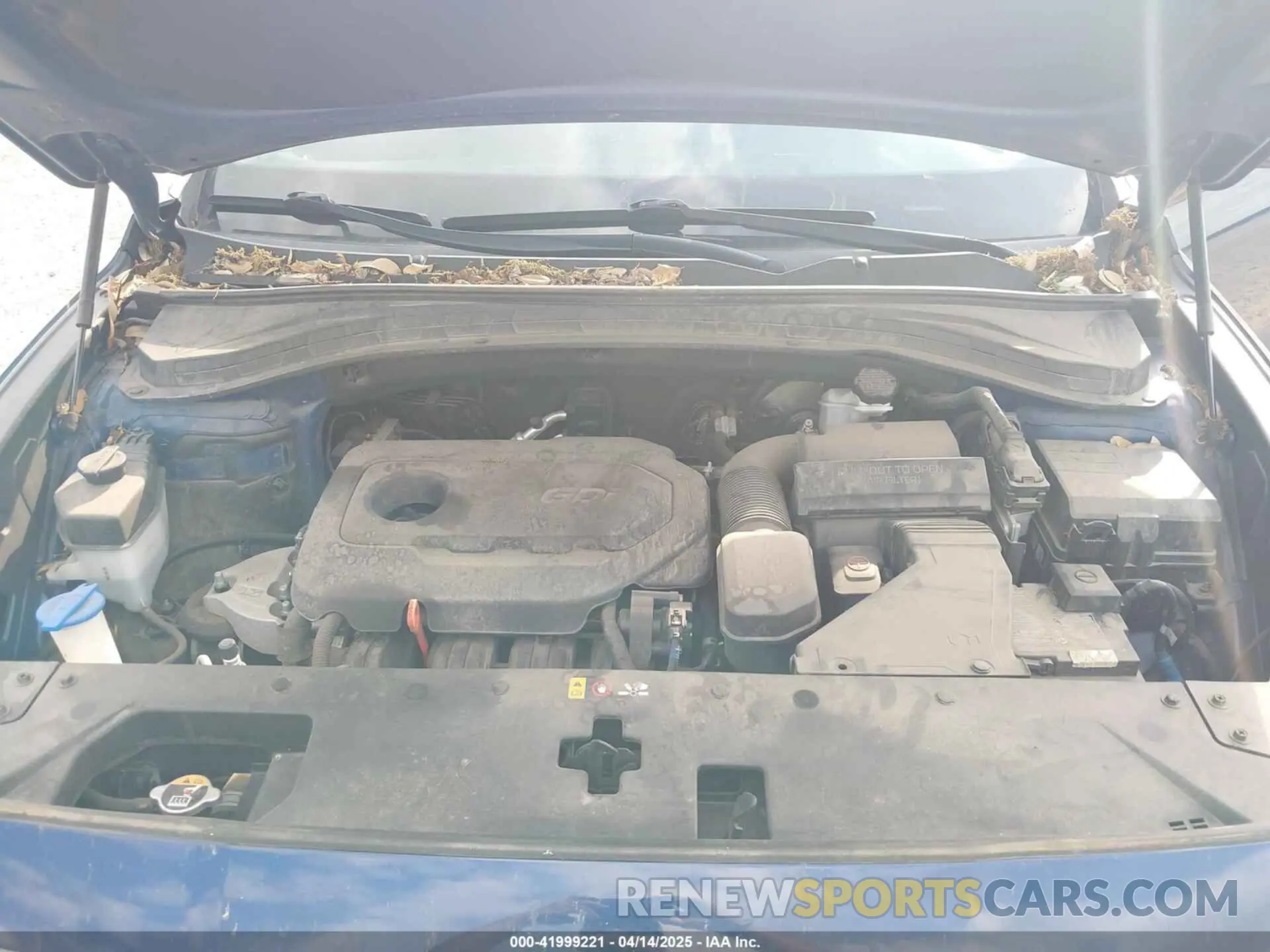 10 Photograph of a damaged car 5NMS3CAD7LH143583 HYUNDAI SANTA FE 2020