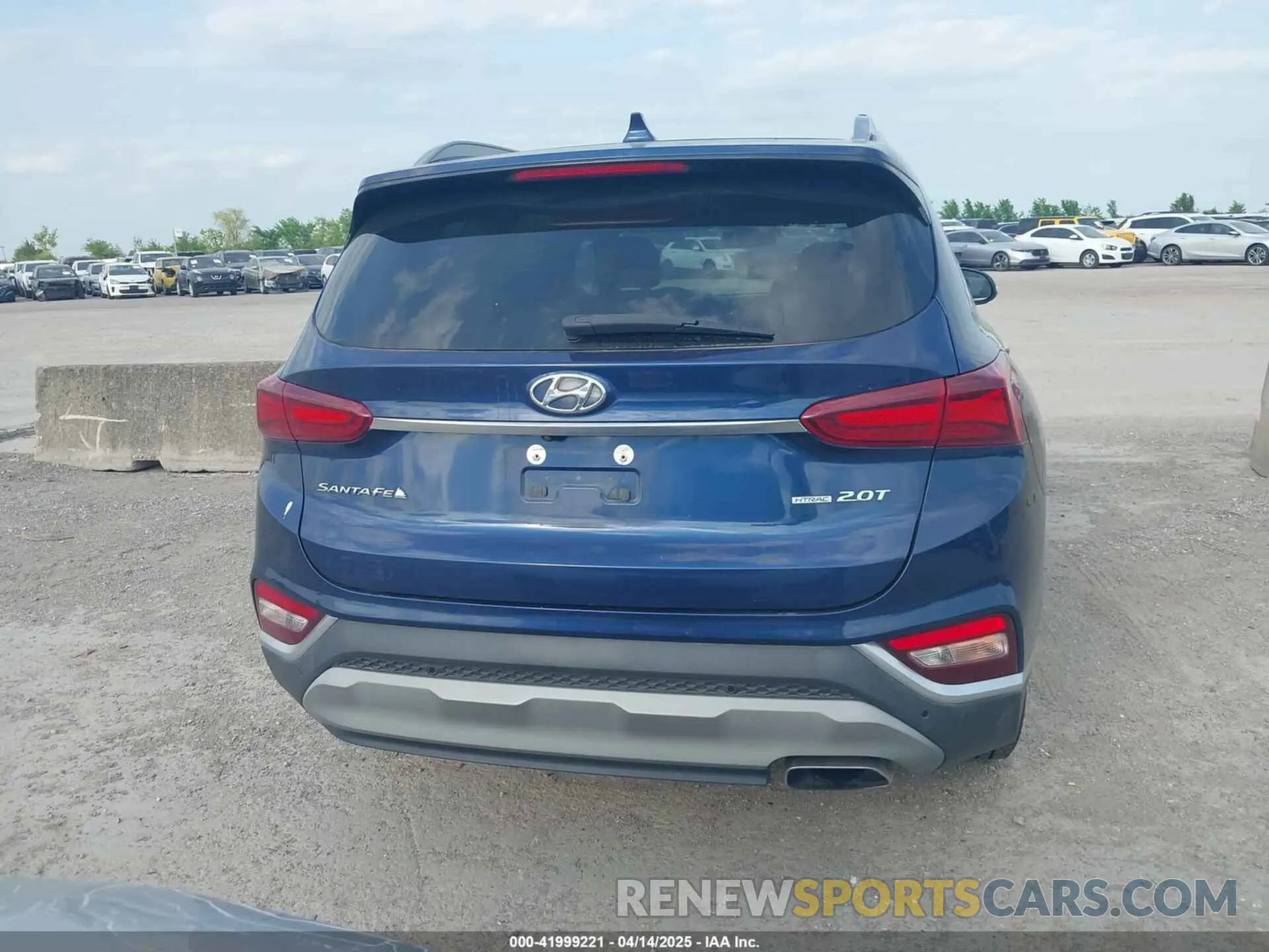 16 Photograph of a damaged car 5NMS3CAD7LH143583 HYUNDAI SANTA FE 2020