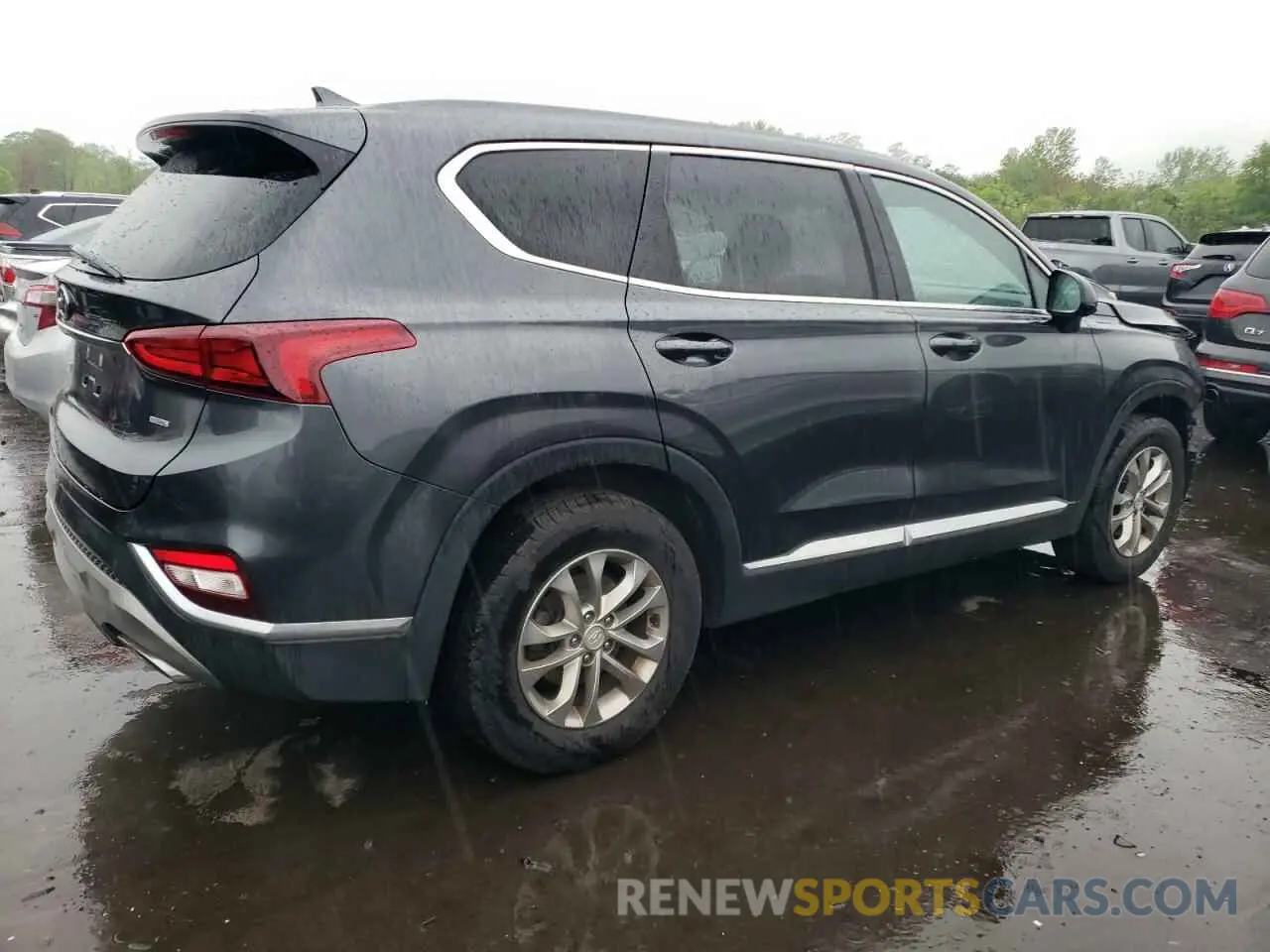 3 Photograph of a damaged car 5NMS3CAD7LH211820 HYUNDAI SANTA FE 2020