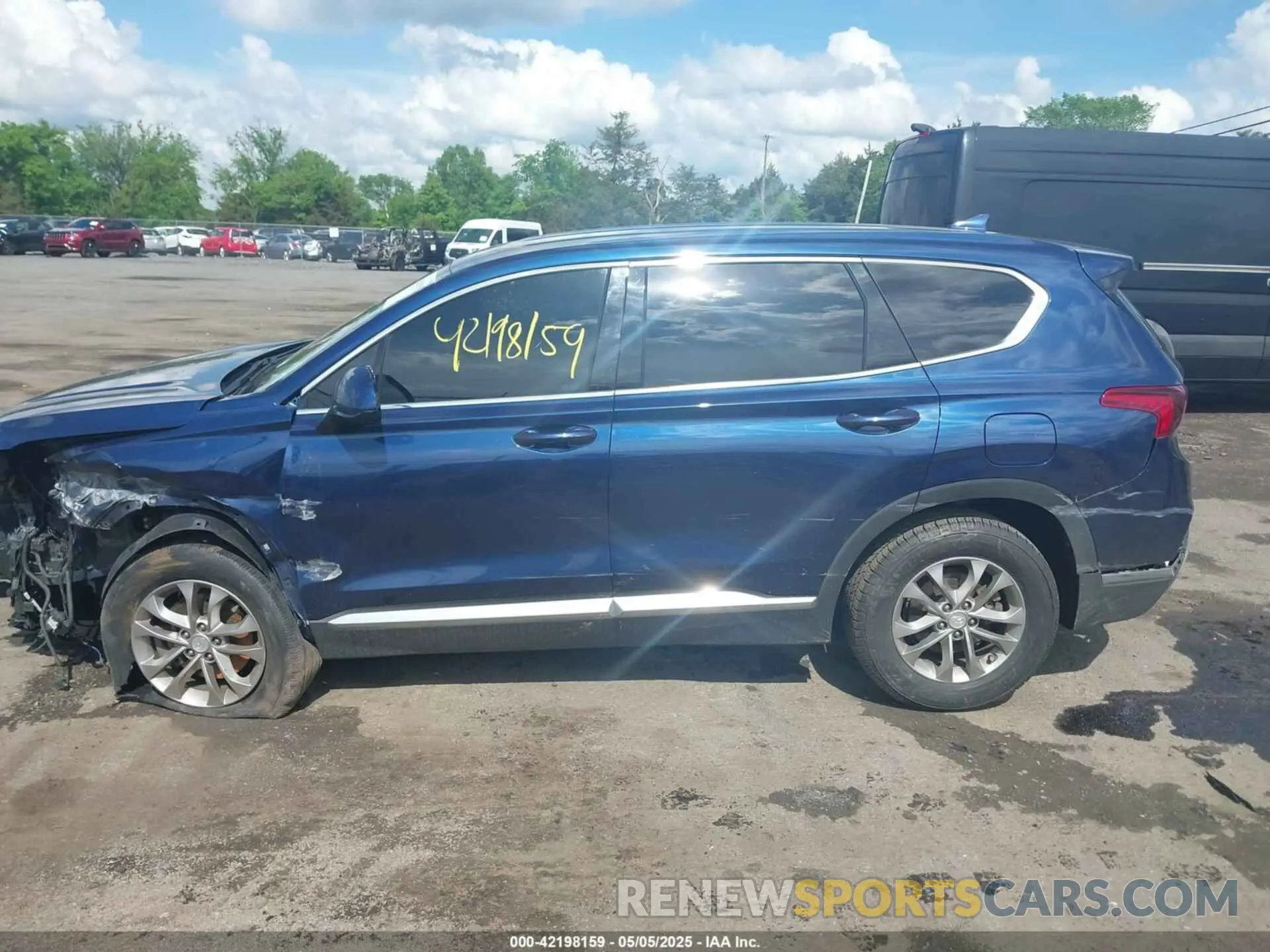 14 Photograph of a damaged car 5NMS3CAD7LH238404 HYUNDAI SANTA FE 2020