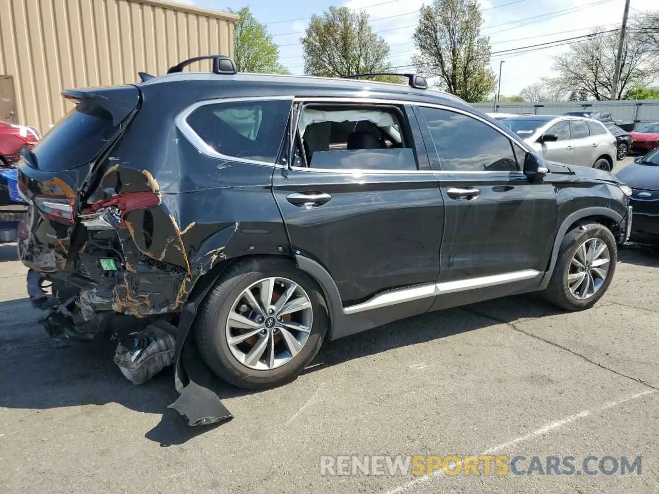 3 Photograph of a damaged car 5NMS3CAD8LH131863 HYUNDAI SANTA FE 2020