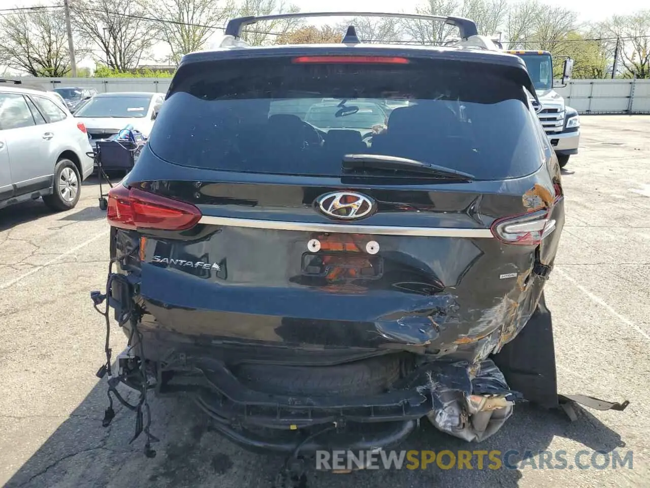 6 Photograph of a damaged car 5NMS3CAD8LH131863 HYUNDAI SANTA FE 2020