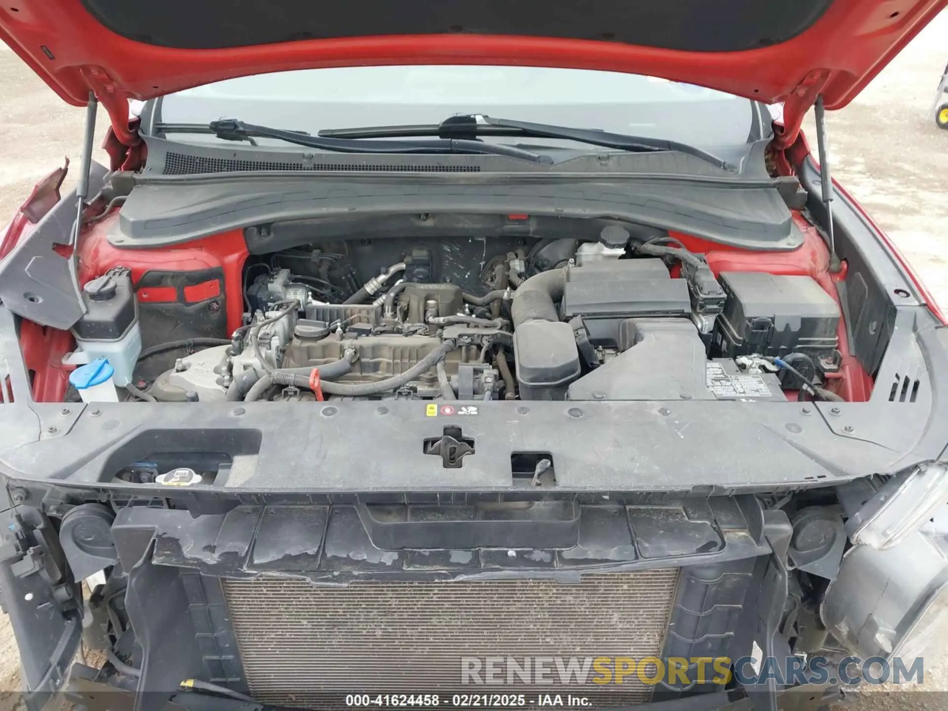 10 Photograph of a damaged car 5NMS3CAD8LH138165 HYUNDAI SANTA FE 2020