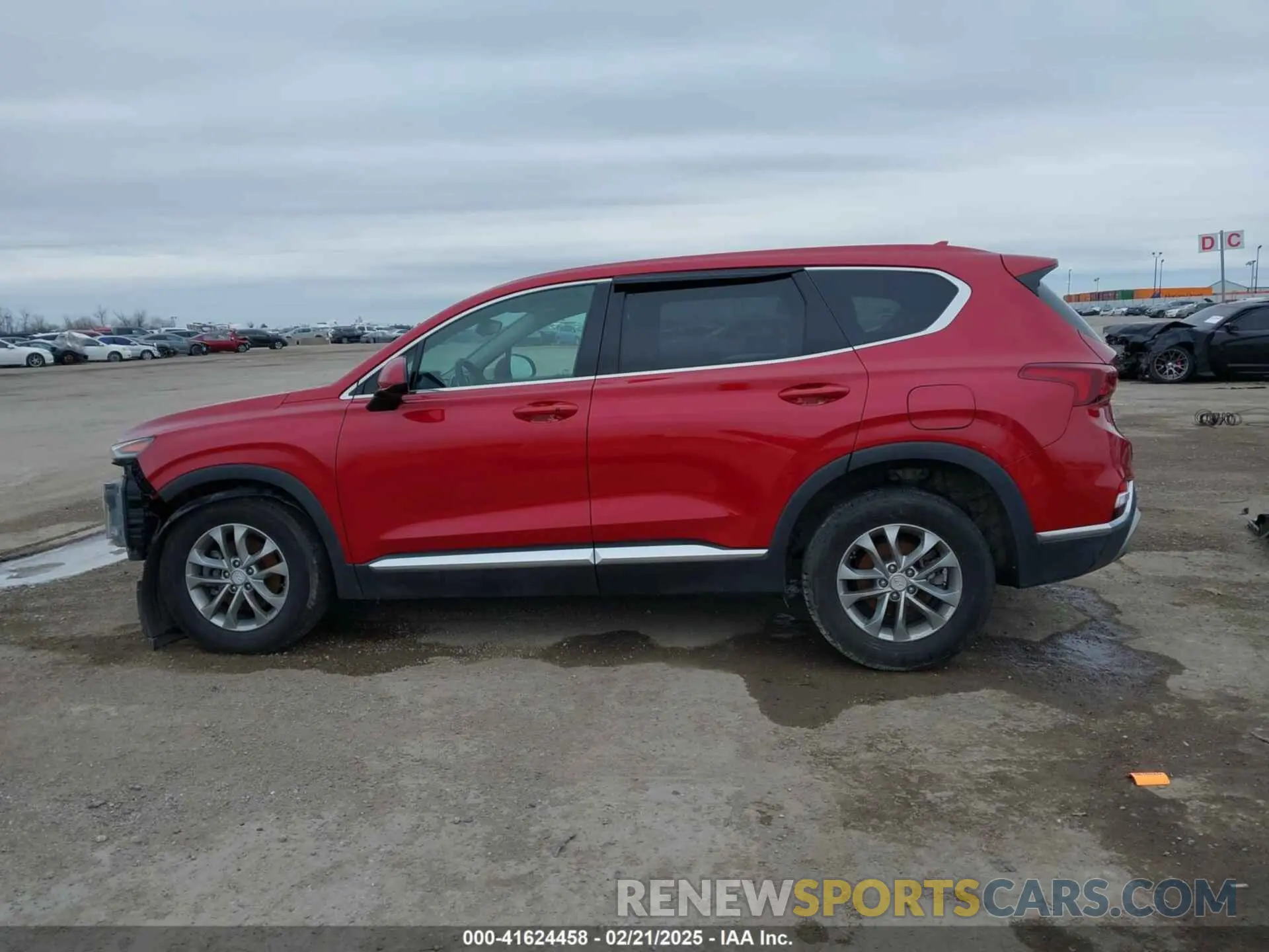14 Photograph of a damaged car 5NMS3CAD8LH138165 HYUNDAI SANTA FE 2020