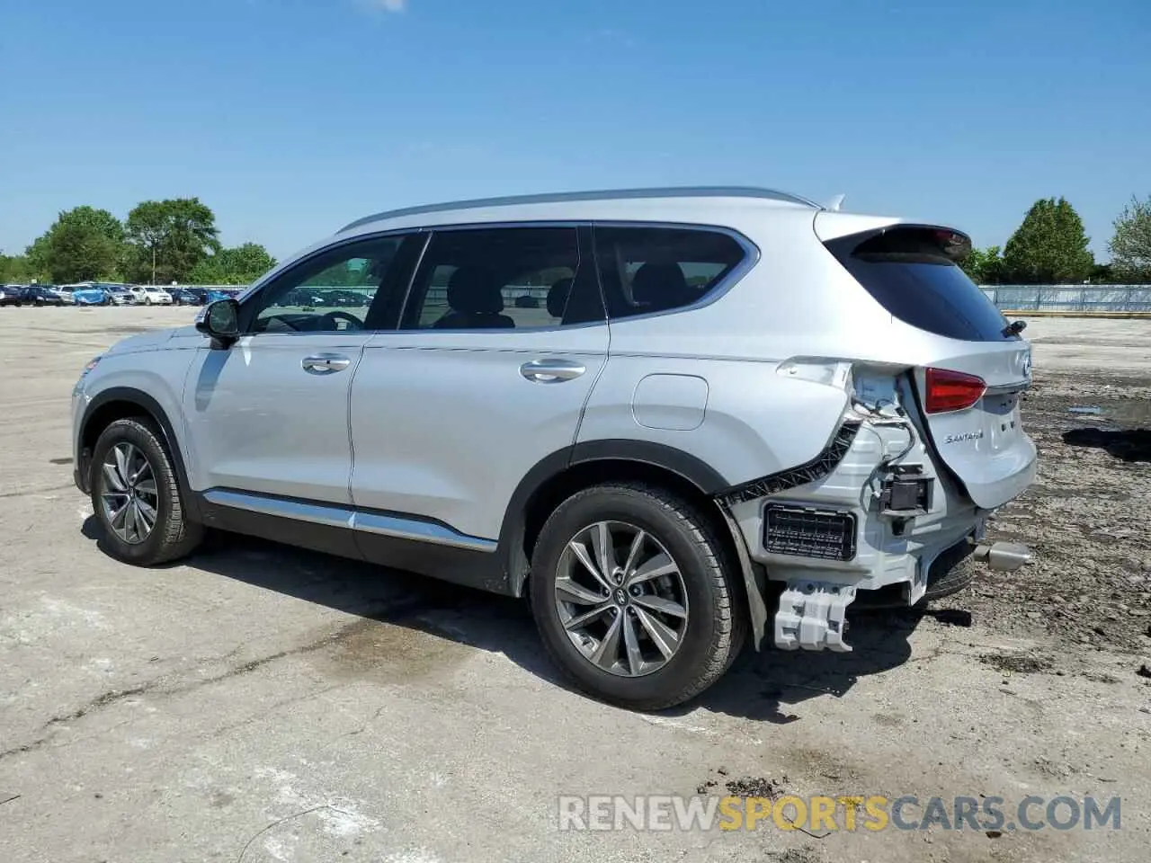 2 Photograph of a damaged car 5NMS3CAD8LH150221 HYUNDAI SANTA FE 2020