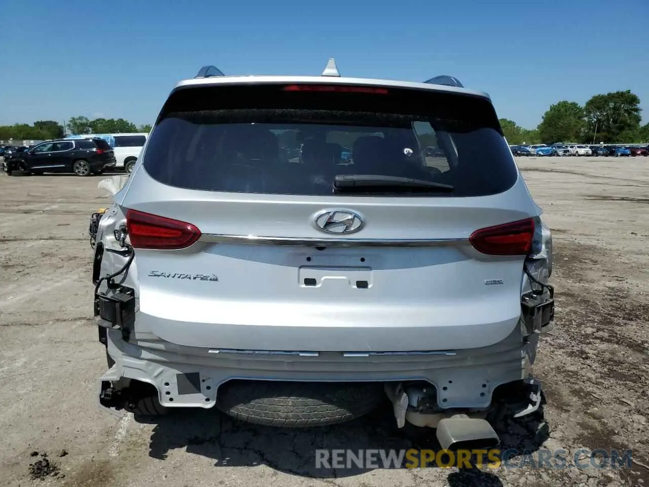 6 Photograph of a damaged car 5NMS3CAD8LH150221 HYUNDAI SANTA FE 2020