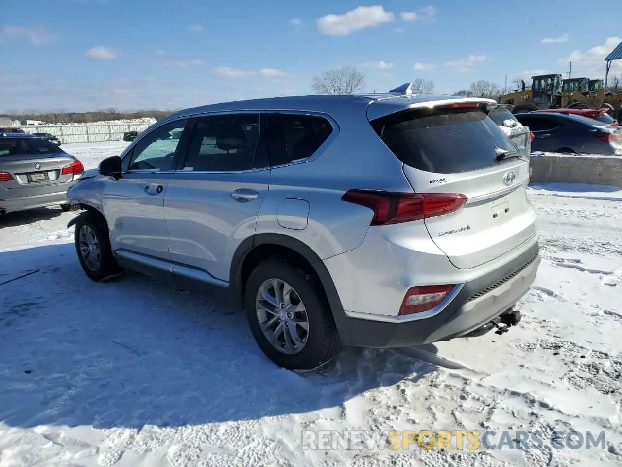 2 Photograph of a damaged car 5NMS3CAD8LH172896 HYUNDAI SANTA FE 2020