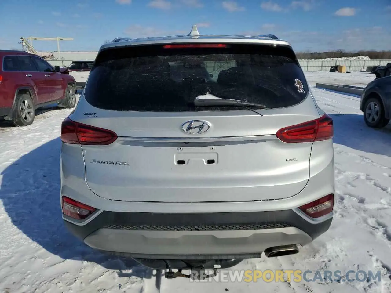 6 Photograph of a damaged car 5NMS3CAD8LH172896 HYUNDAI SANTA FE 2020