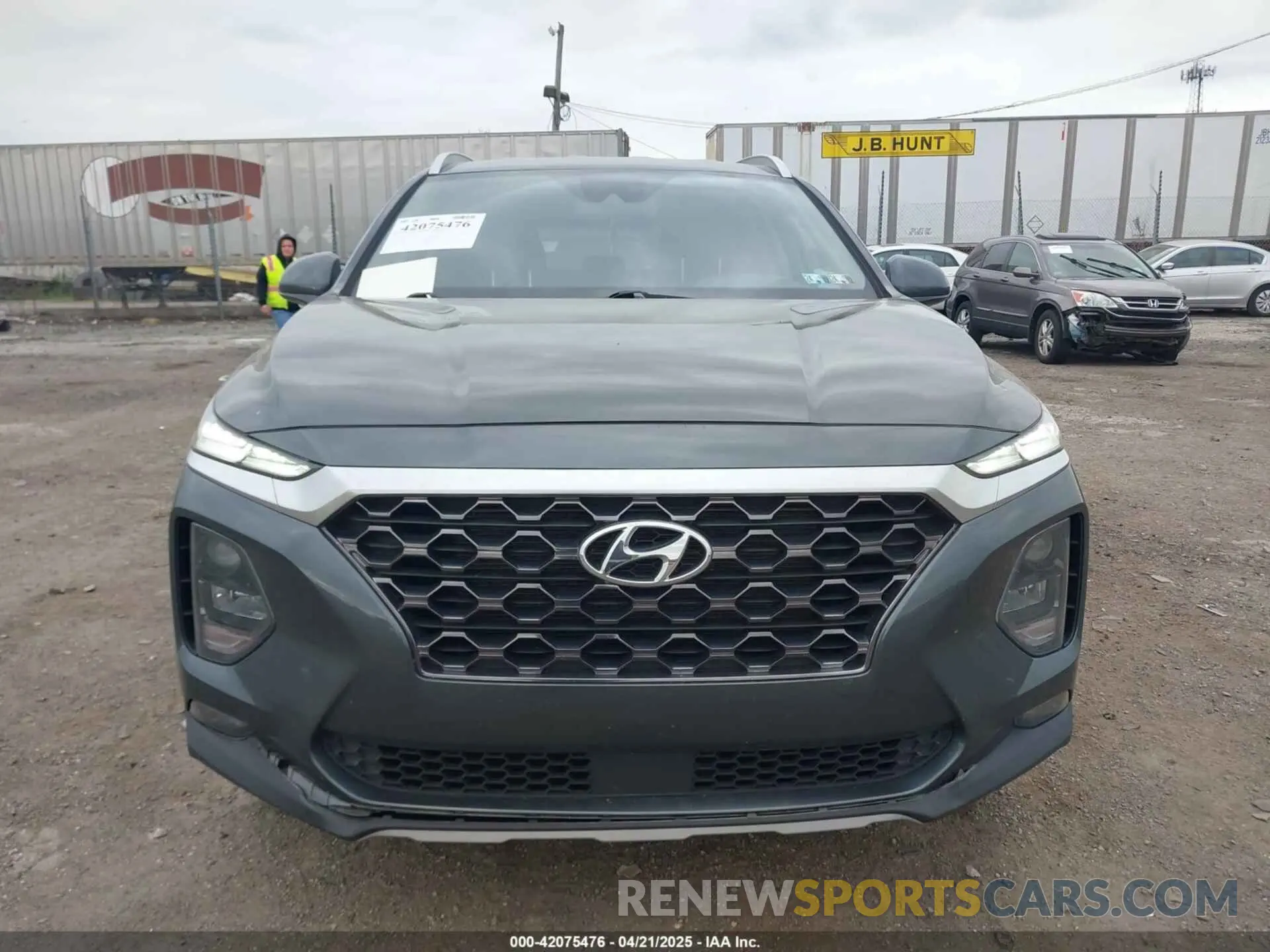 11 Photograph of a damaged car 5NMS3CAD8LH253798 HYUNDAI SANTA FE 2020