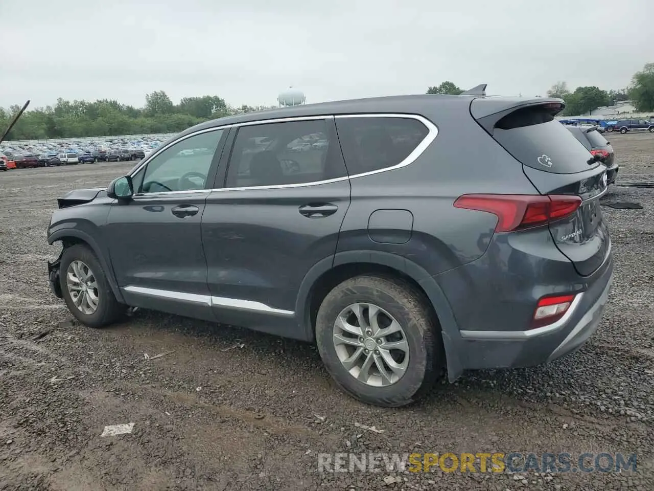 2 Photograph of a damaged car 5NMS3CAD8LH263361 HYUNDAI SANTA FE 2020