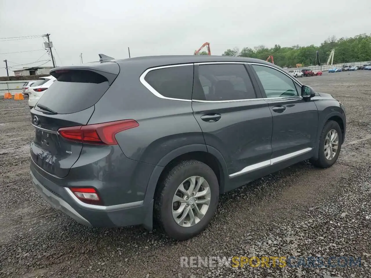 3 Photograph of a damaged car 5NMS3CAD8LH263361 HYUNDAI SANTA FE 2020