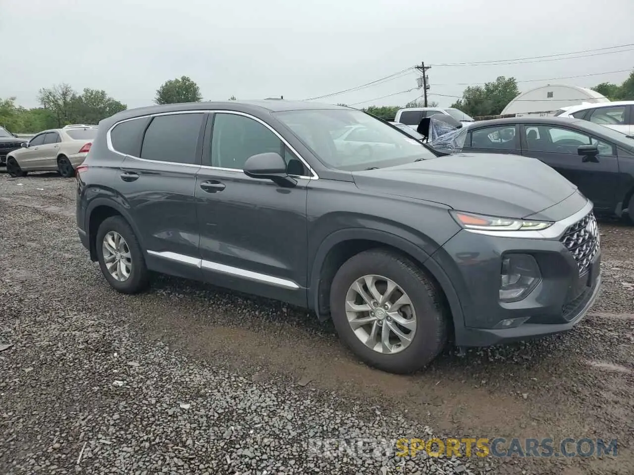 4 Photograph of a damaged car 5NMS3CAD8LH263361 HYUNDAI SANTA FE 2020