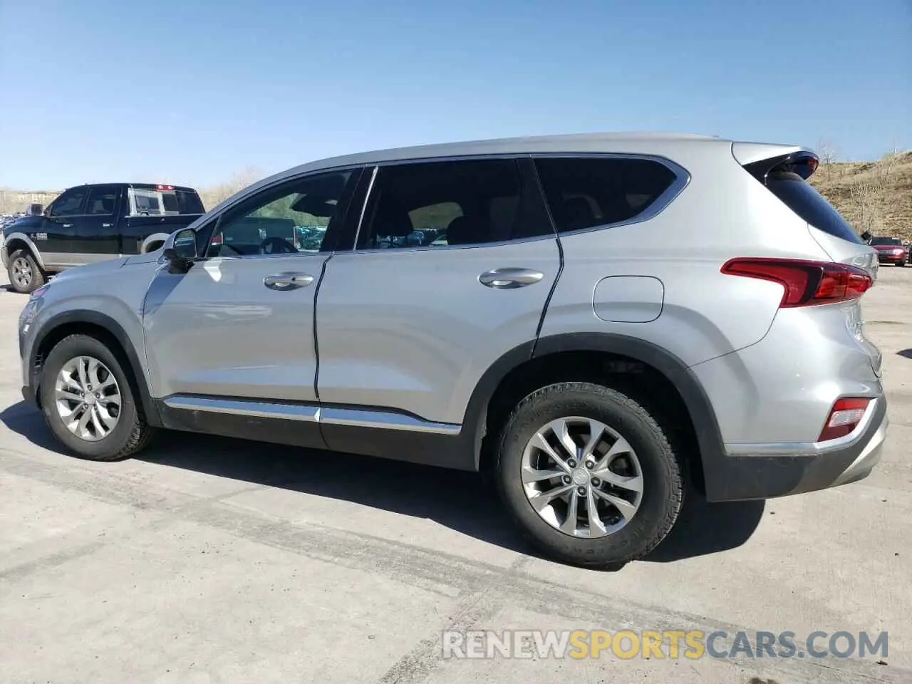 2 Photograph of a damaged car 5NMS3CAD9LH200852 HYUNDAI SANTA FE 2020