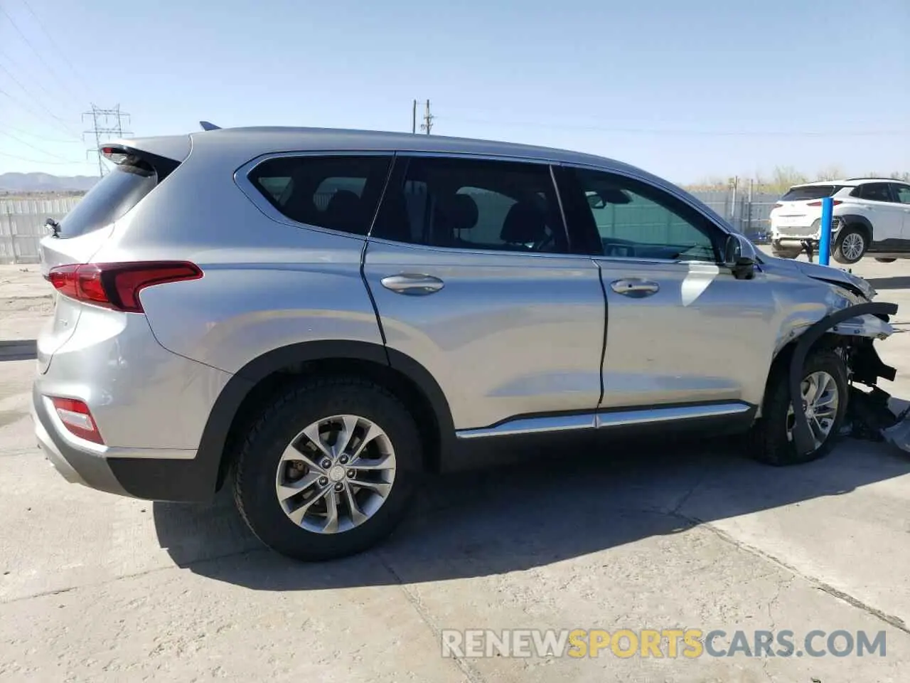 3 Photograph of a damaged car 5NMS3CAD9LH200852 HYUNDAI SANTA FE 2020