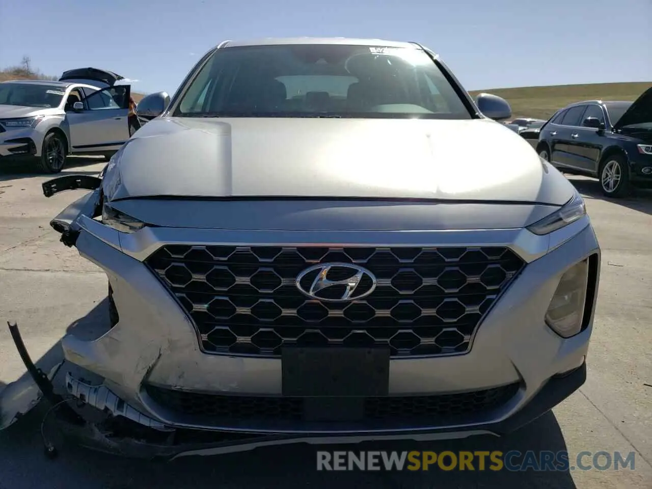 5 Photograph of a damaged car 5NMS3CAD9LH200852 HYUNDAI SANTA FE 2020