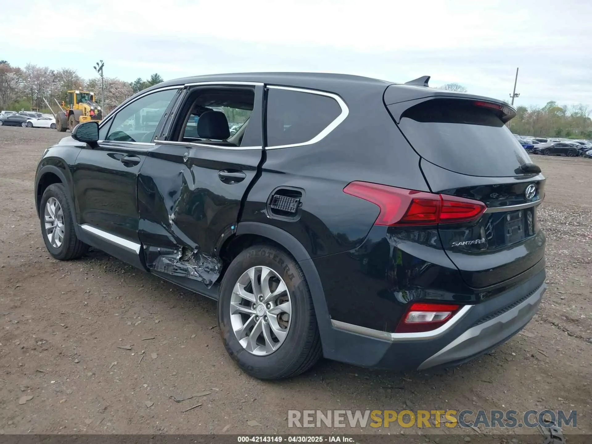 3 Photograph of a damaged car 5NMS3CAD9LH221622 HYUNDAI SANTA FE 2020