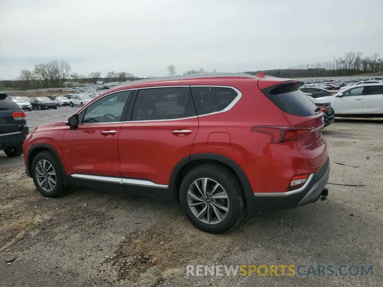 2 Photograph of a damaged car 5NMS3CAD9LH276300 HYUNDAI SANTA FE 2020