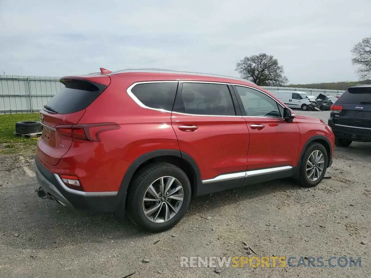 3 Photograph of a damaged car 5NMS3CAD9LH276300 HYUNDAI SANTA FE 2020