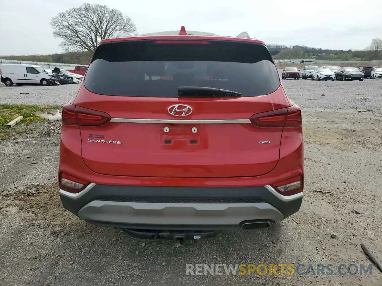 6 Photograph of a damaged car 5NMS3CAD9LH276300 HYUNDAI SANTA FE 2020