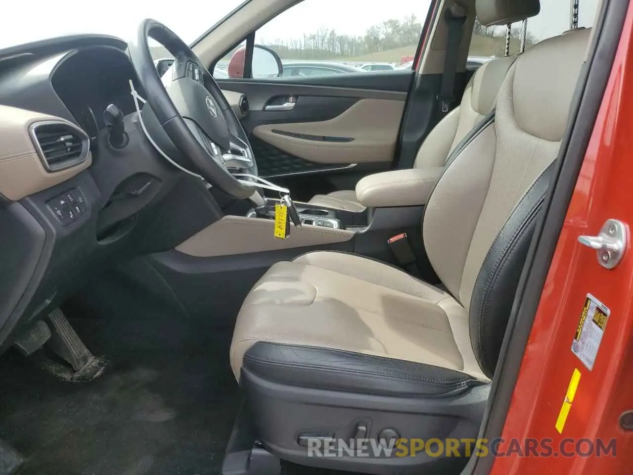 7 Photograph of a damaged car 5NMS3CAD9LH276300 HYUNDAI SANTA FE 2020