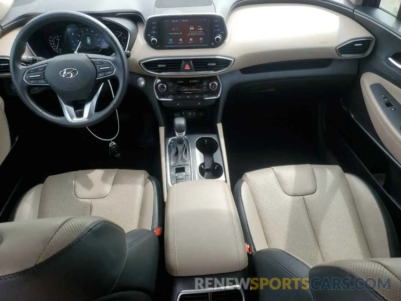 8 Photograph of a damaged car 5NMS3CAD9LH276300 HYUNDAI SANTA FE 2020
