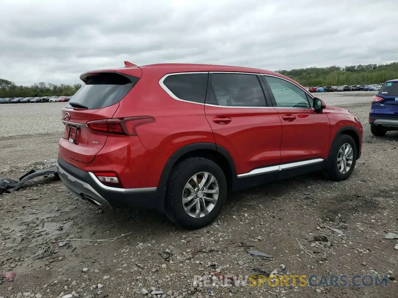 3 Photograph of a damaged car 5NMS3CAD9LH278001 HYUNDAI SANTA FE 2020