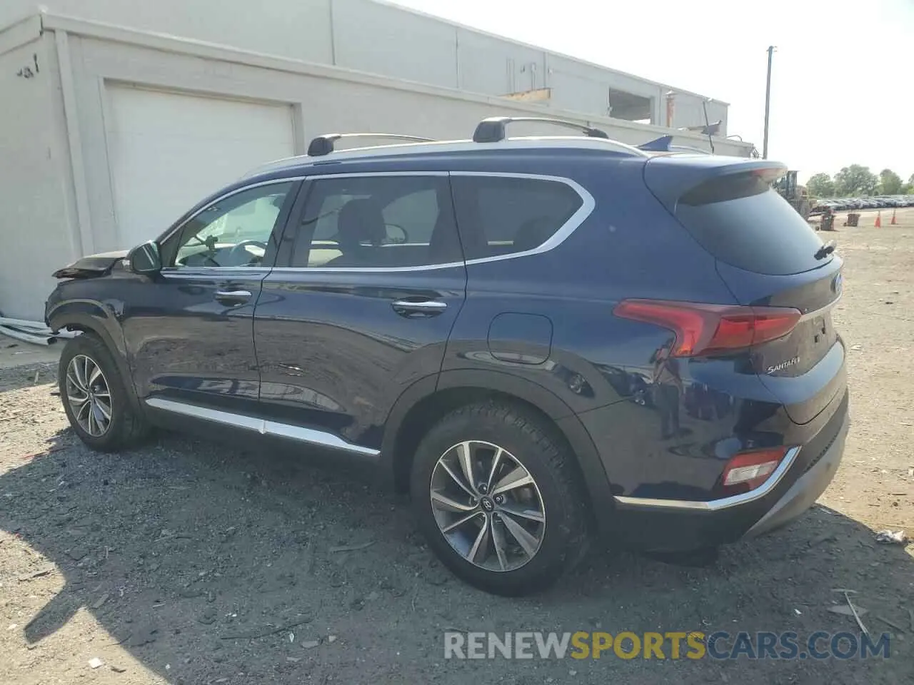 2 Photograph of a damaged car 5NMS3CAD9LH297485 HYUNDAI SANTA FE 2020