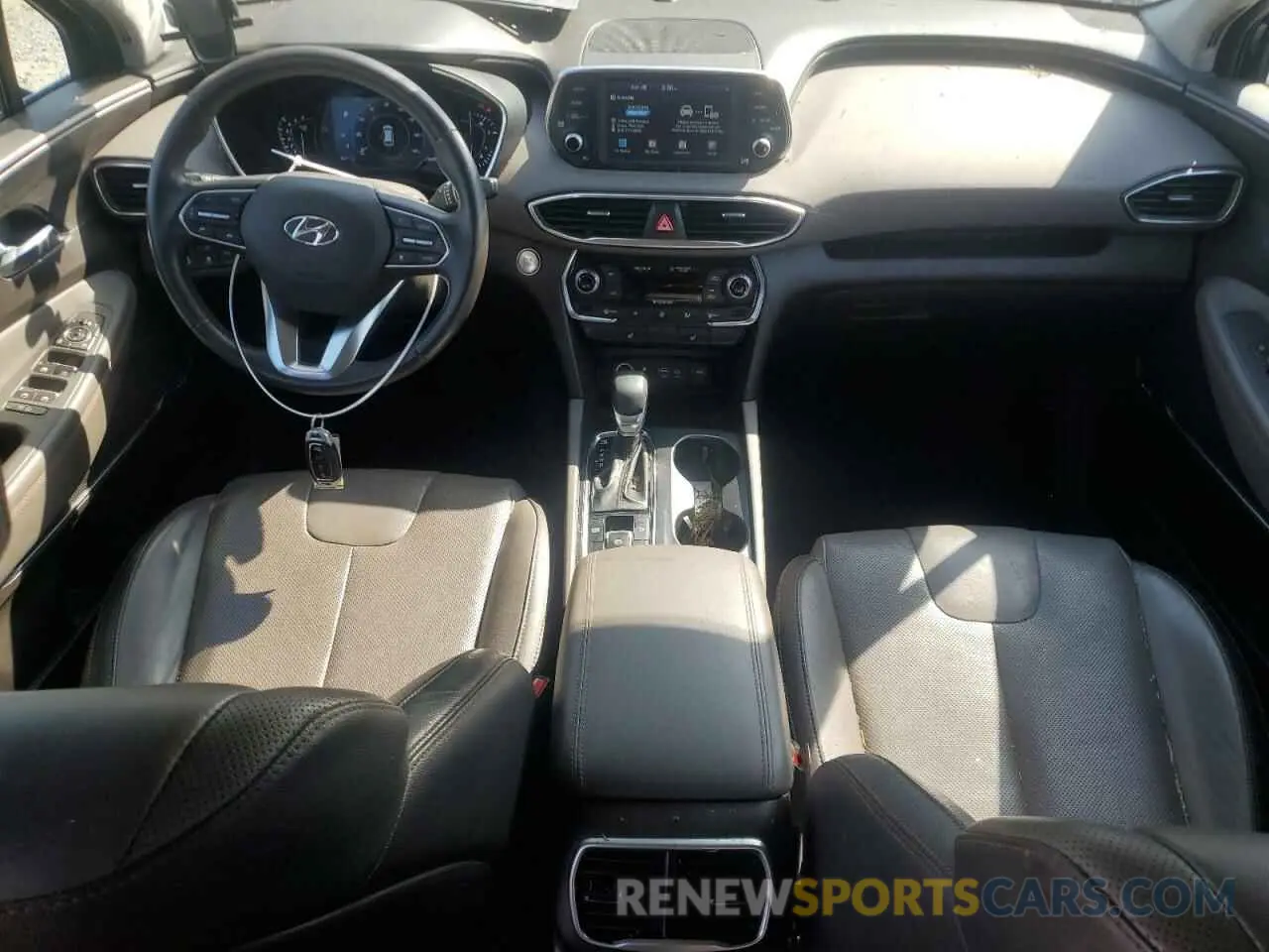 8 Photograph of a damaged car 5NMS3CAD9LH297485 HYUNDAI SANTA FE 2020