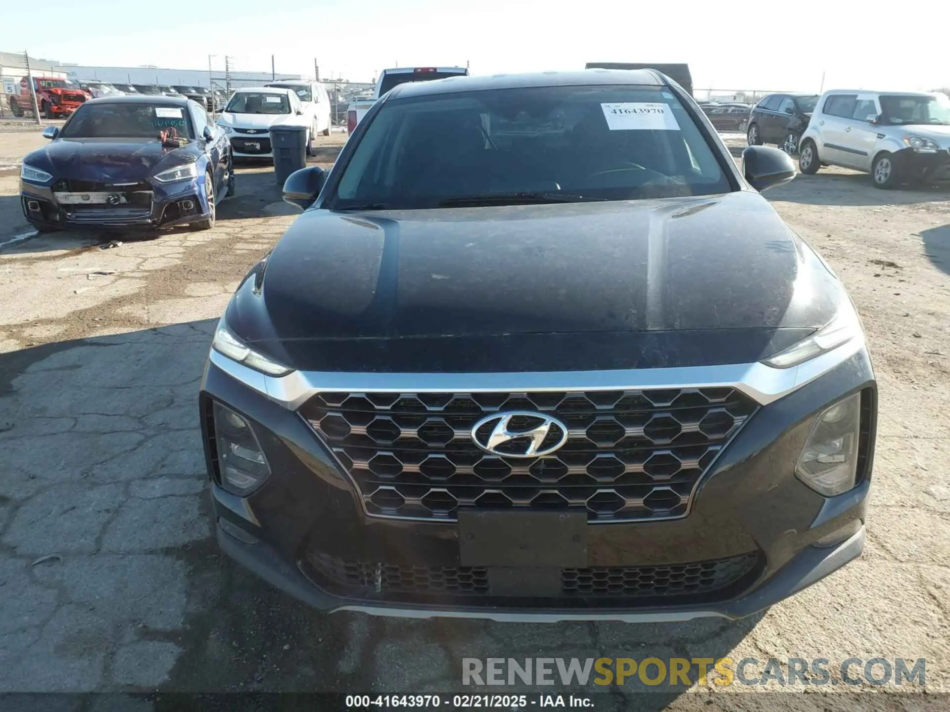 13 Photograph of a damaged car 5NMS3CADXLH156974 HYUNDAI SANTA FE 2020