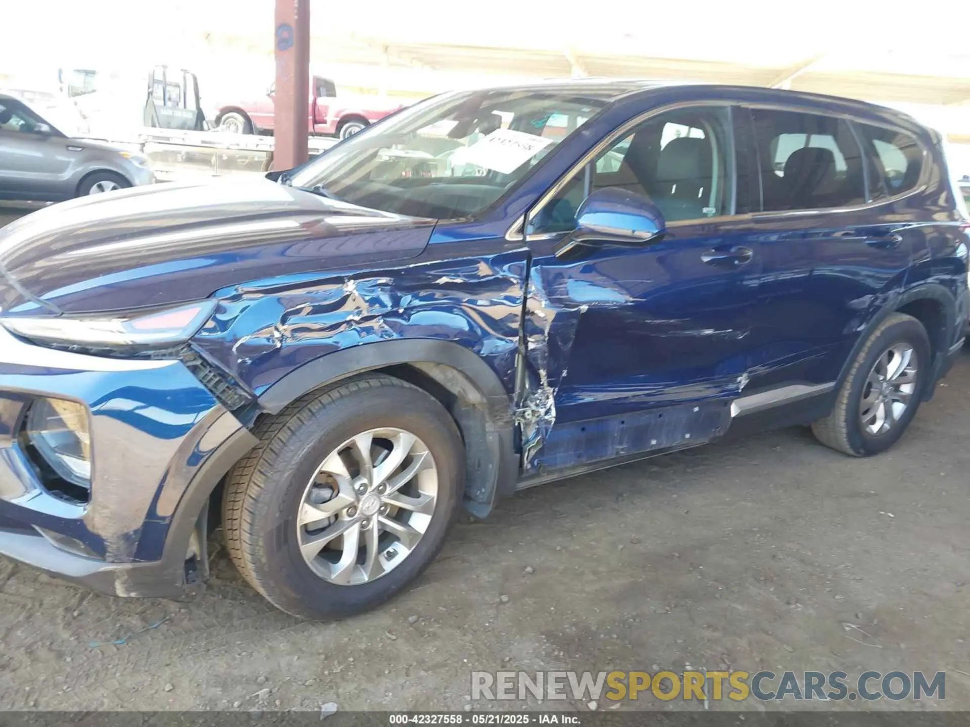 6 Photograph of a damaged car 5NMS3CADXLH271543 HYUNDAI SANTA FE 2020