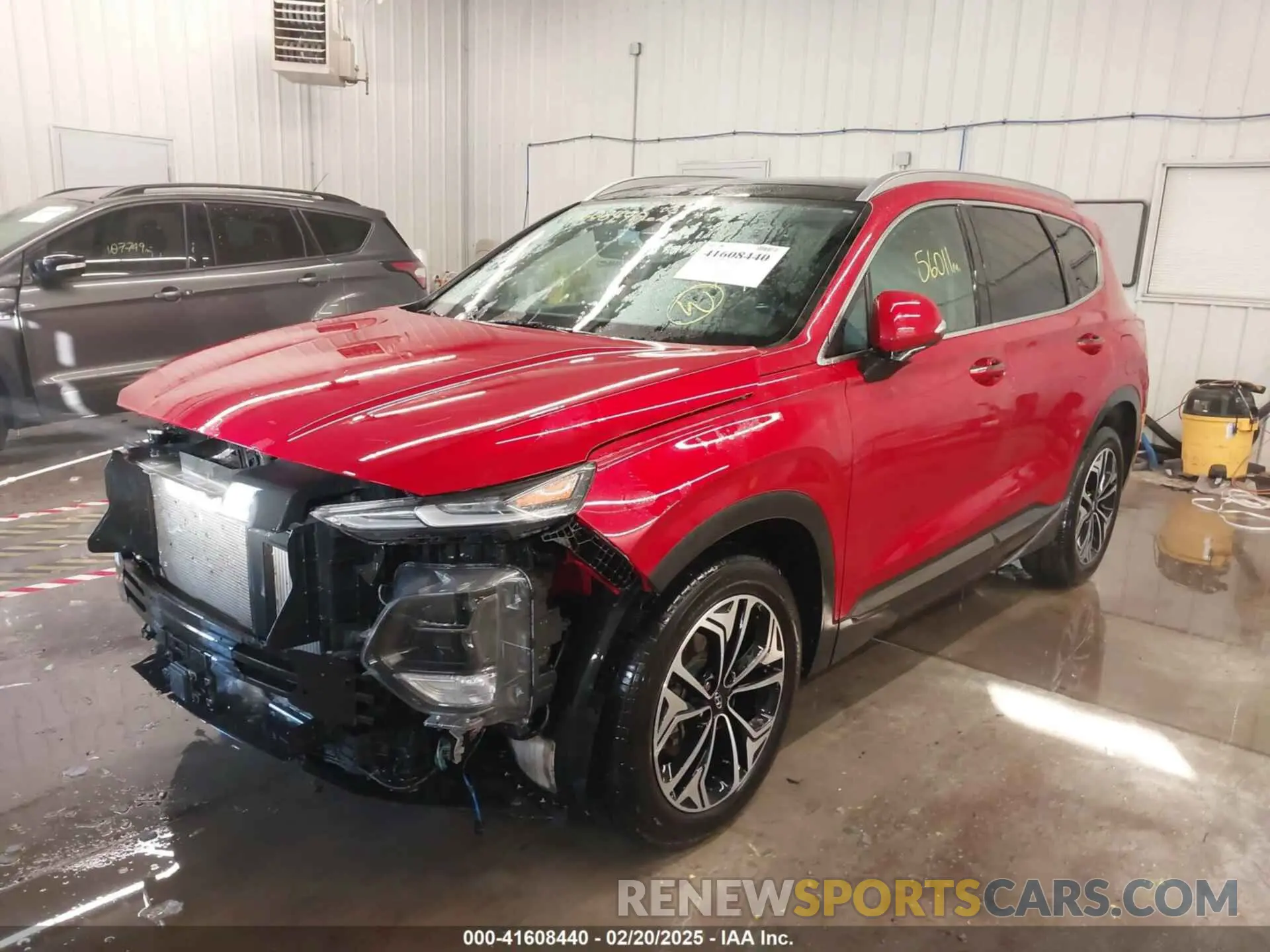 2 Photograph of a damaged car 5NMS53AA0LH293308 HYUNDAI SANTA FE 2020