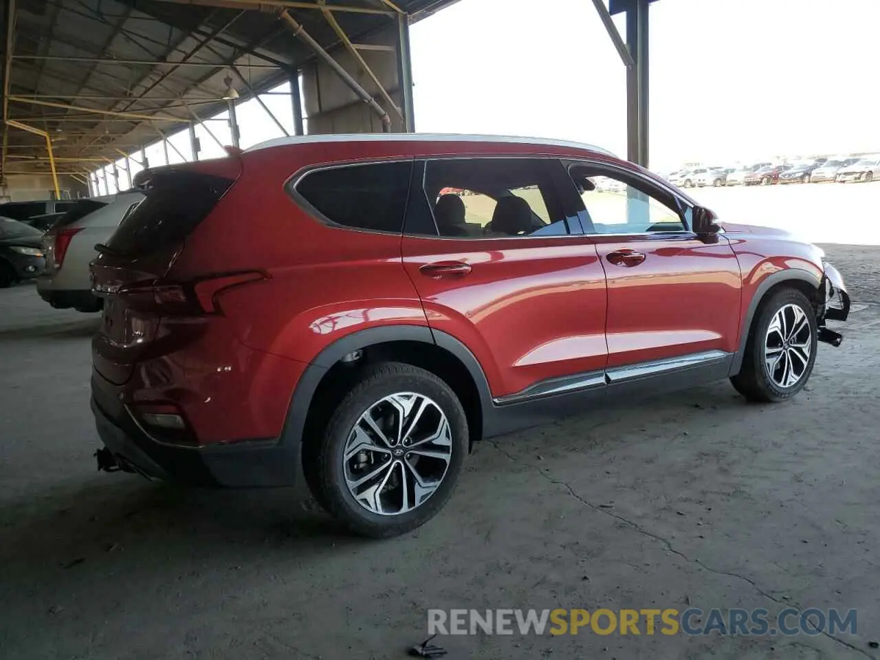 3 Photograph of a damaged car 5NMS53AA1LH147063 HYUNDAI SANTA FE 2020