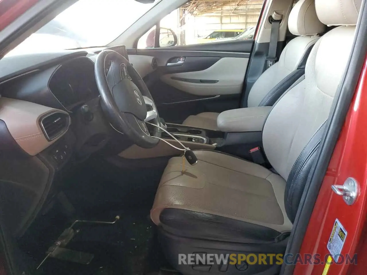 7 Photograph of a damaged car 5NMS53AA1LH147063 HYUNDAI SANTA FE 2020