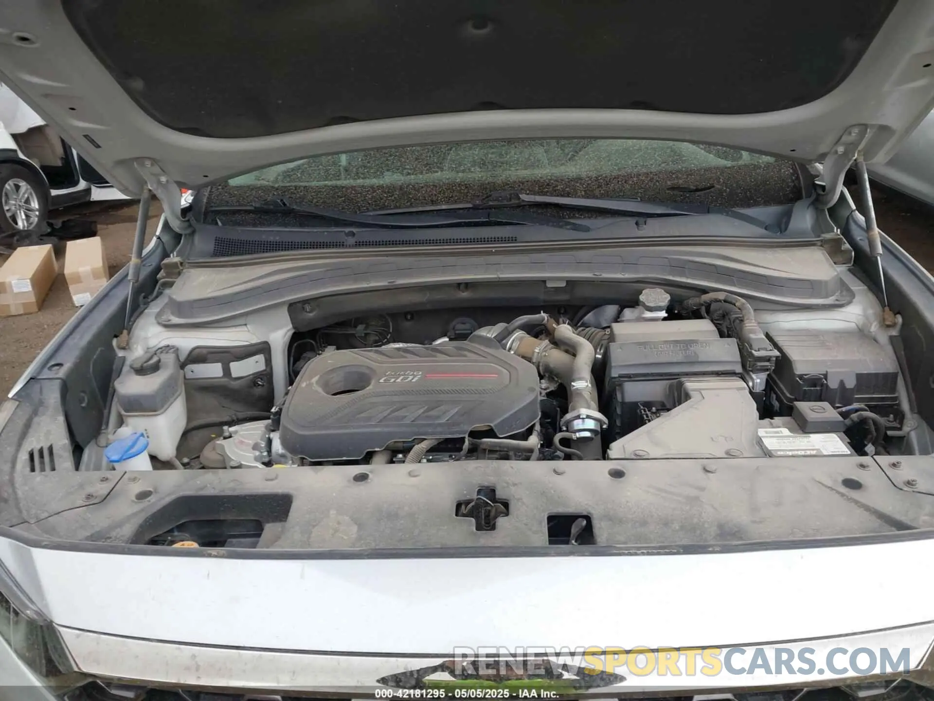 10 Photograph of a damaged car 5NMS53AA1LH220156 HYUNDAI SANTA FE 2020