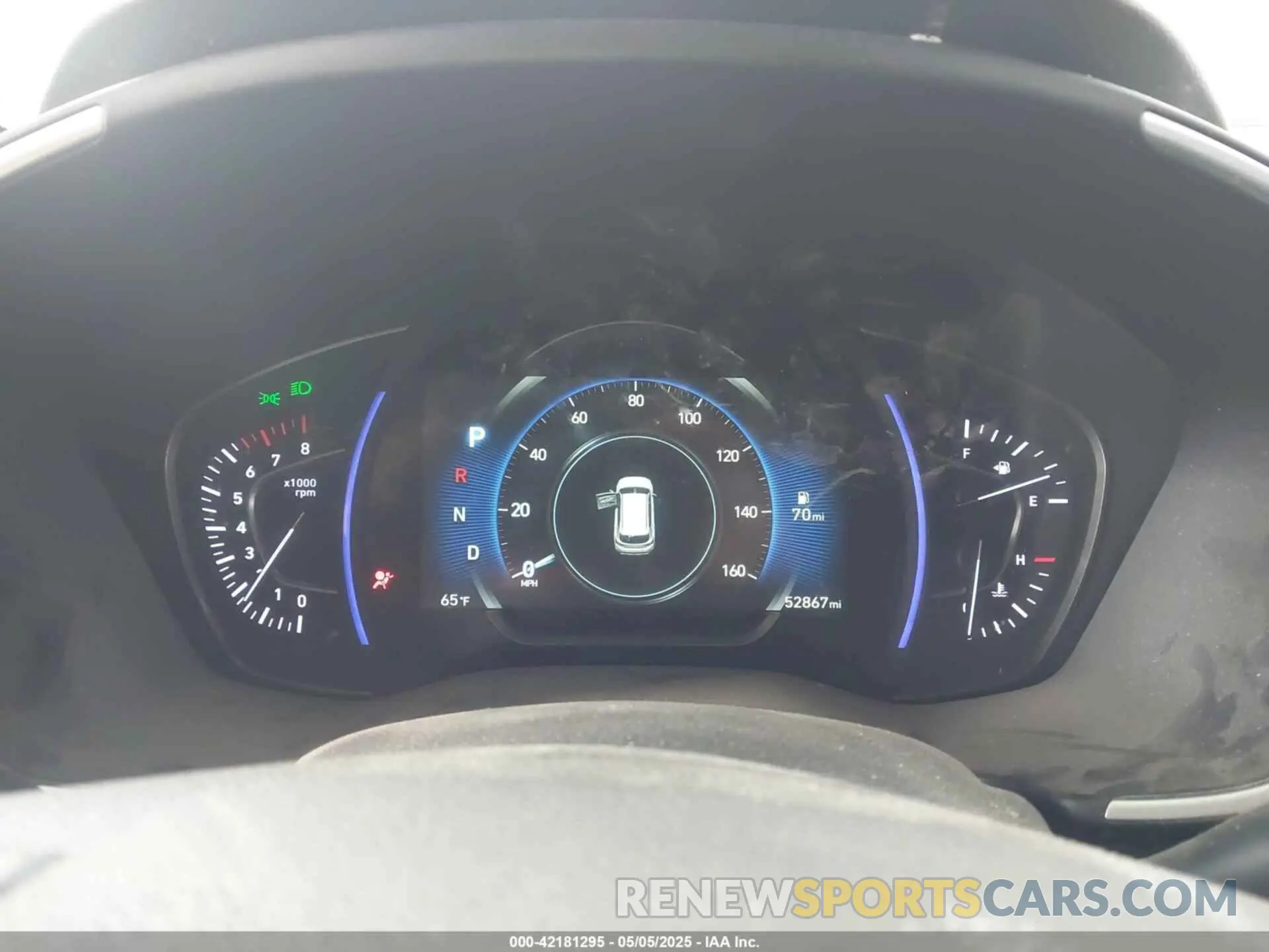 7 Photograph of a damaged car 5NMS53AA1LH220156 HYUNDAI SANTA FE 2020