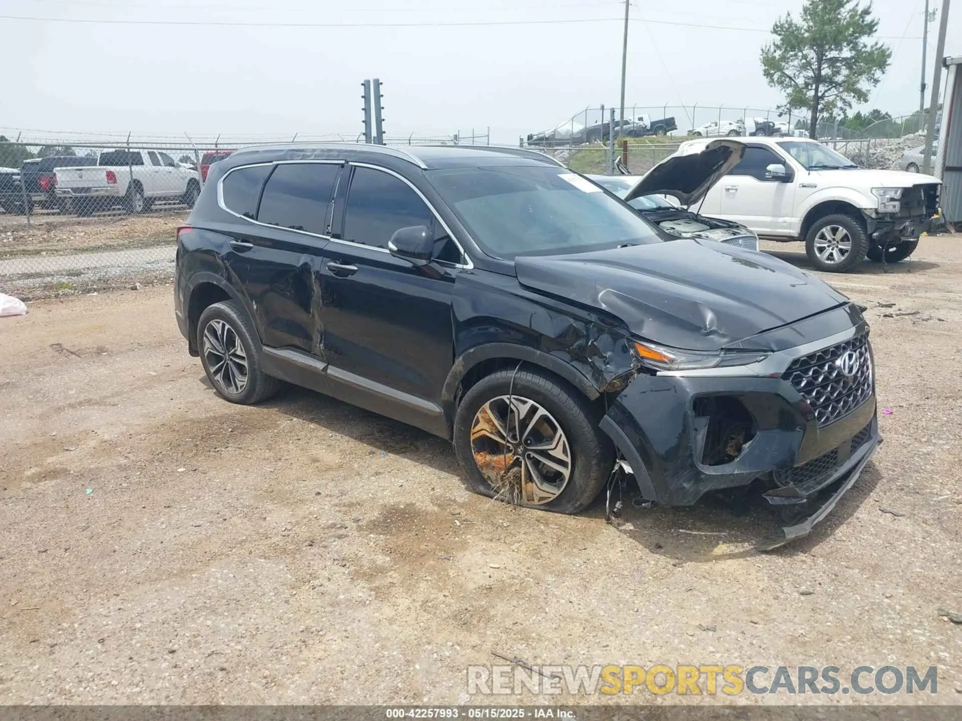 1 Photograph of a damaged car 5NMS53AA2LH247320 HYUNDAI SANTA FE 2020