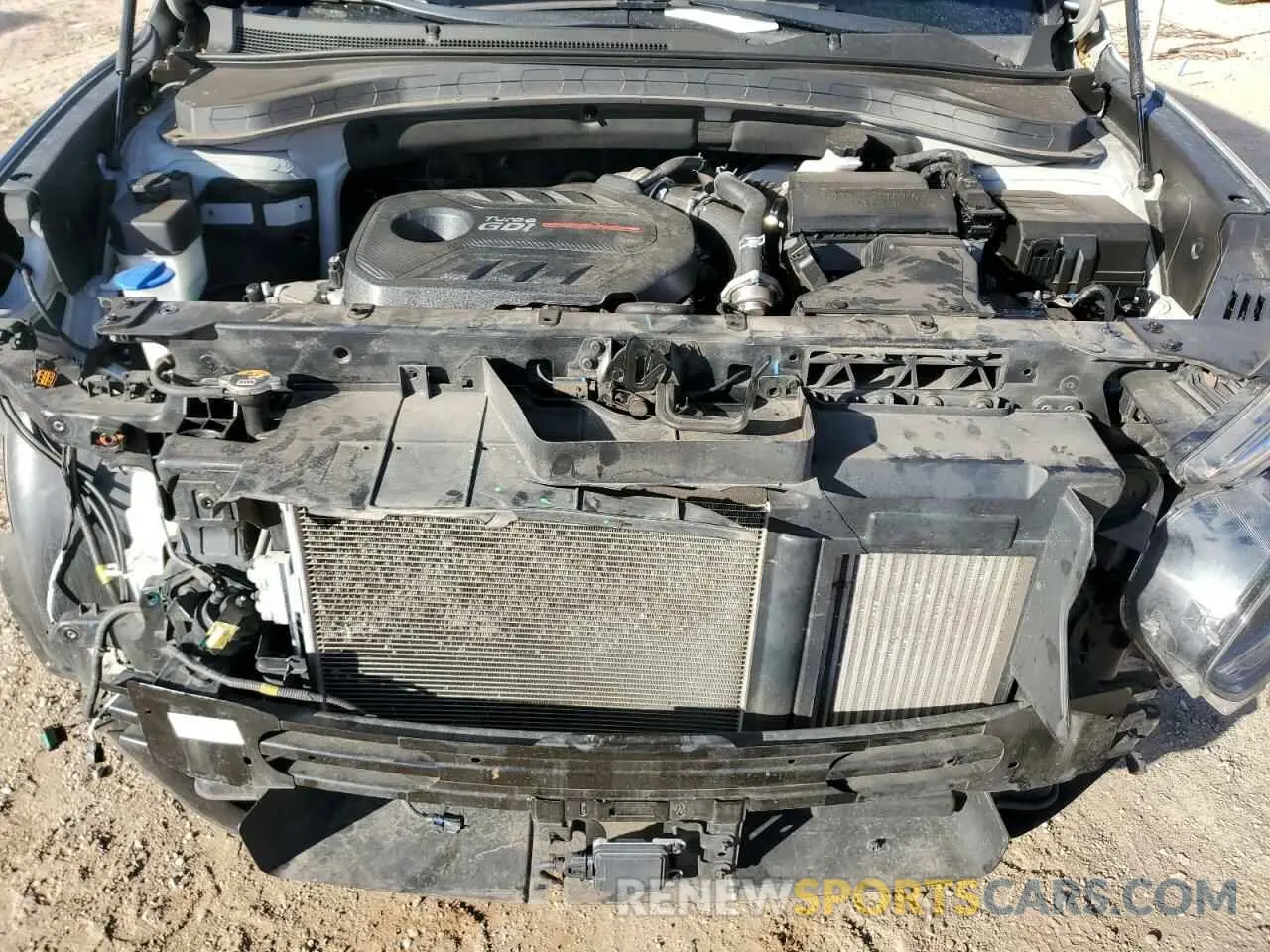 12 Photograph of a damaged car 5NMS53AA4LH184690 HYUNDAI SANTA FE 2020
