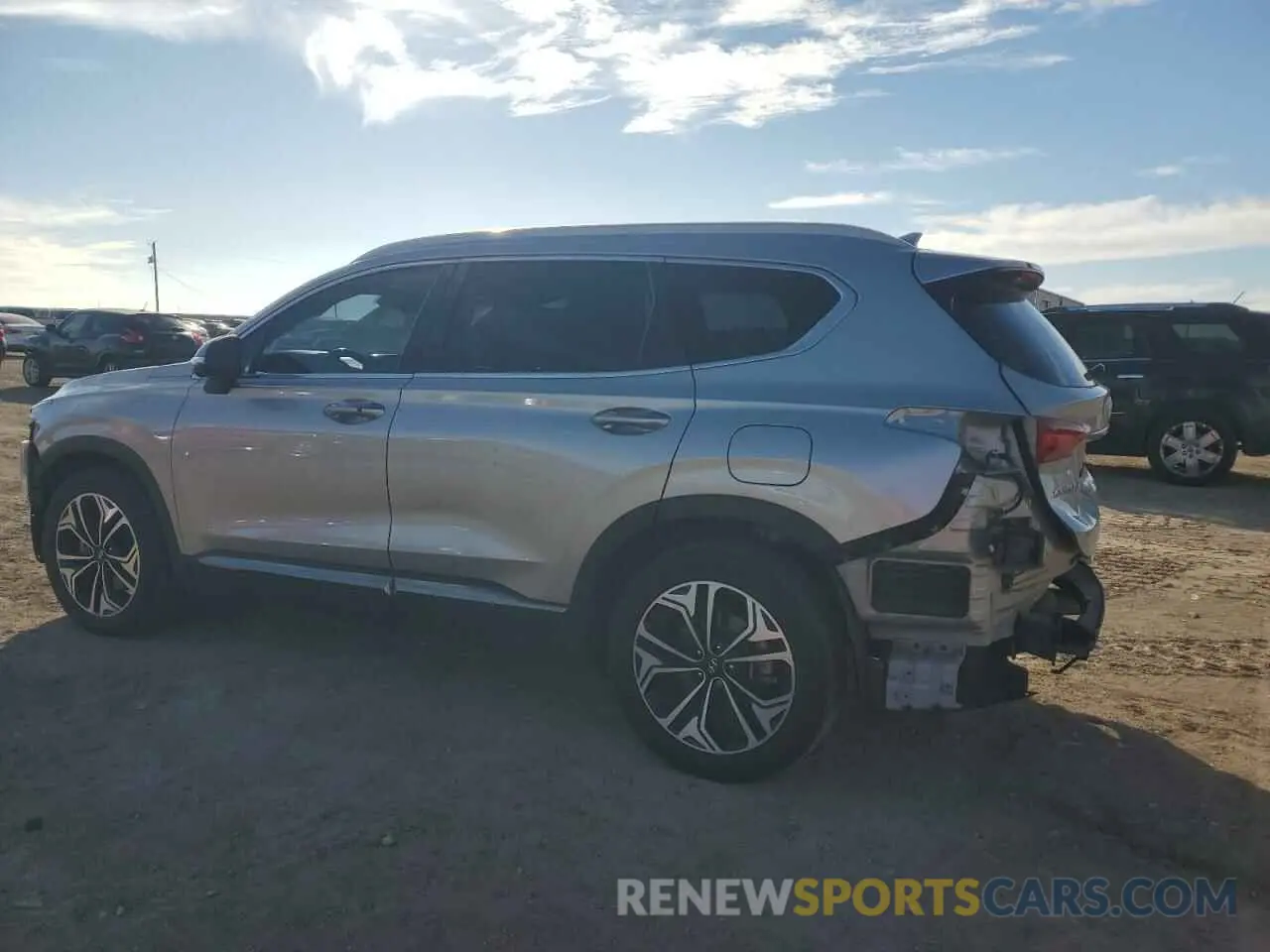 2 Photograph of a damaged car 5NMS53AA4LH184690 HYUNDAI SANTA FE 2020