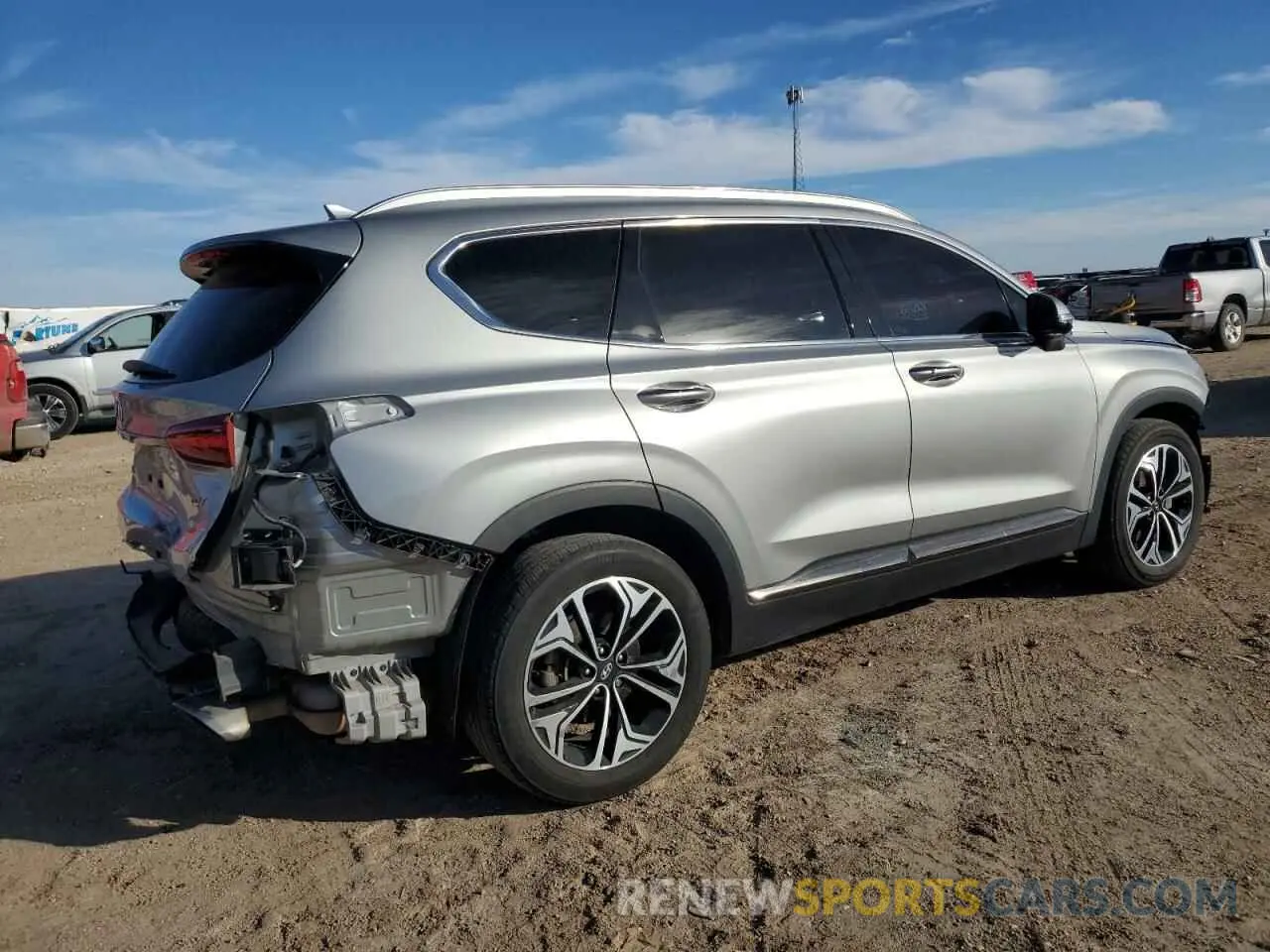 3 Photograph of a damaged car 5NMS53AA4LH184690 HYUNDAI SANTA FE 2020