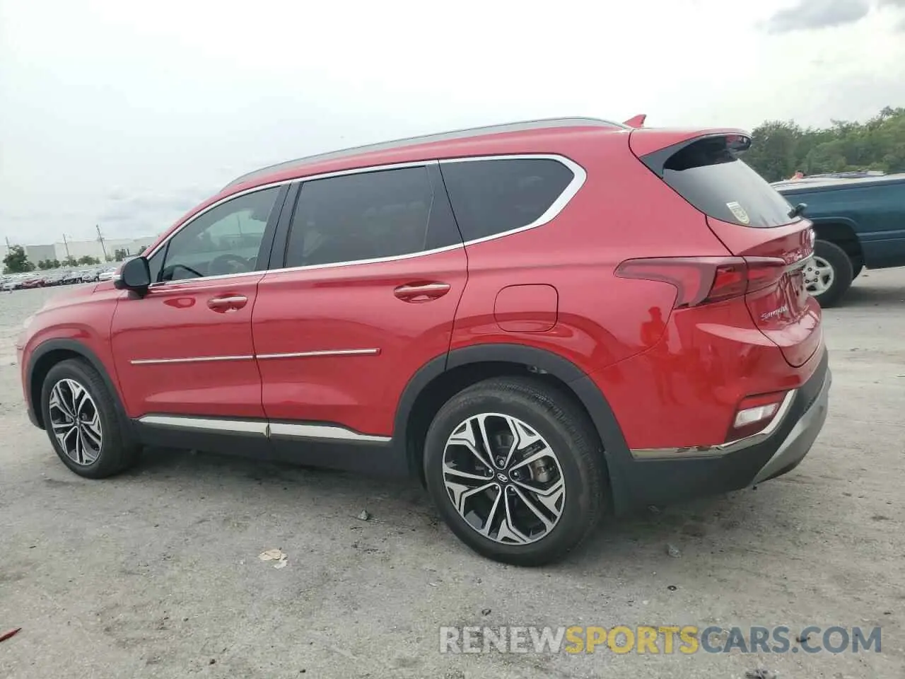 2 Photograph of a damaged car 5NMS53AA4LH184902 HYUNDAI SANTA FE 2020