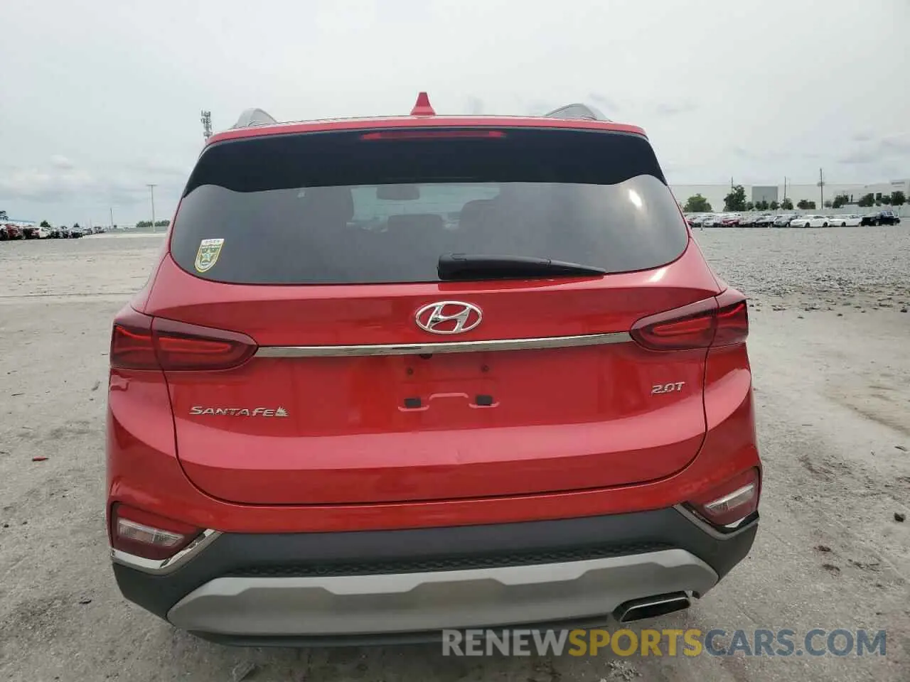 6 Photograph of a damaged car 5NMS53AA4LH184902 HYUNDAI SANTA FE 2020