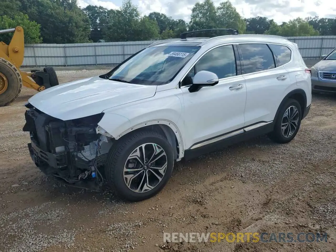 1 Photograph of a damaged car 5NMS53AA4LH270968 HYUNDAI SANTA FE 2020