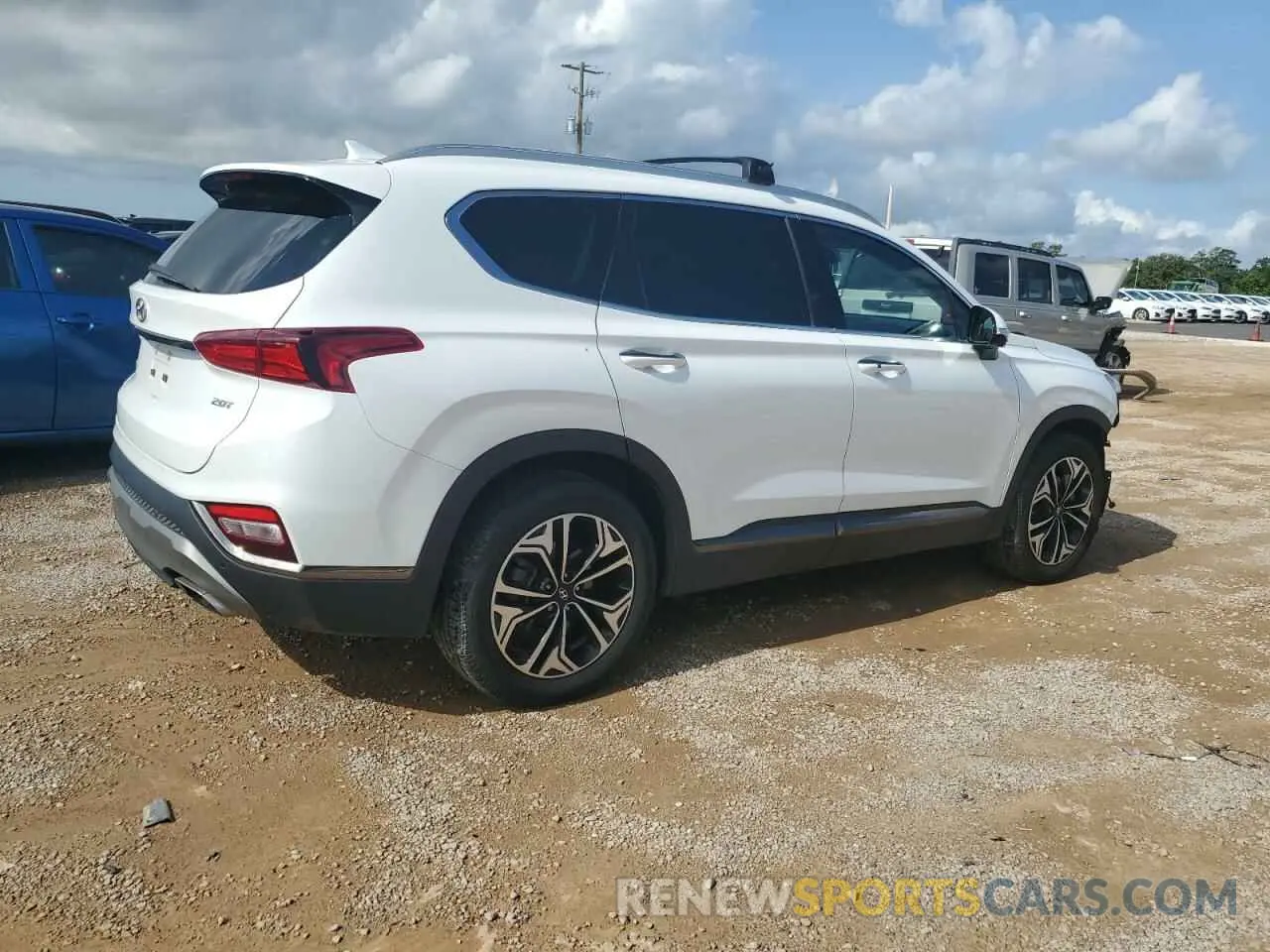 3 Photograph of a damaged car 5NMS53AA4LH270968 HYUNDAI SANTA FE 2020