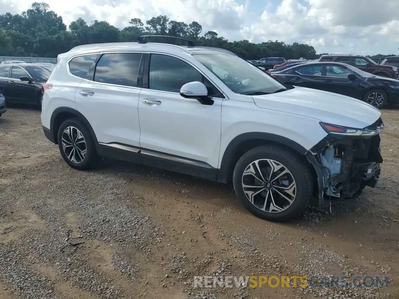 4 Photograph of a damaged car 5NMS53AA4LH270968 HYUNDAI SANTA FE 2020