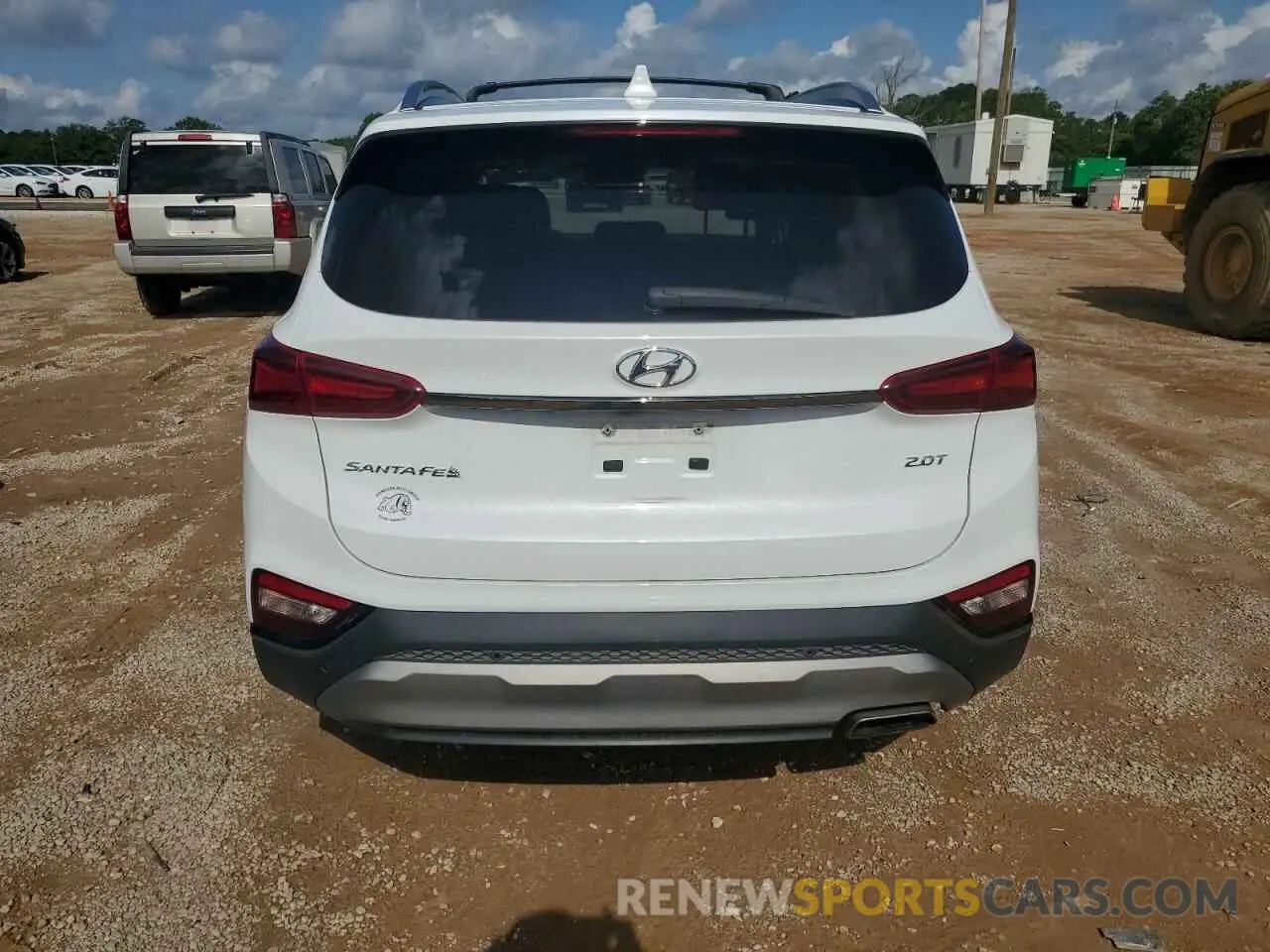 6 Photograph of a damaged car 5NMS53AA4LH270968 HYUNDAI SANTA FE 2020