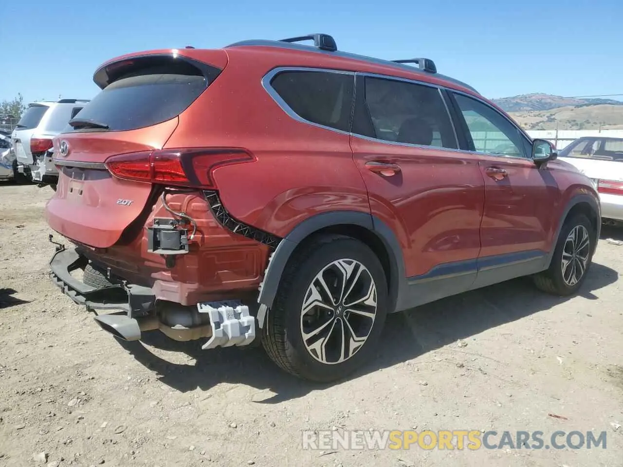 3 Photograph of a damaged car 5NMS53AA7LH171769 HYUNDAI SANTA FE 2020