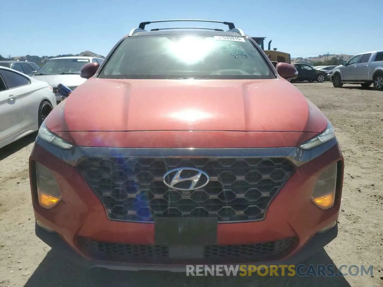 5 Photograph of a damaged car 5NMS53AA7LH171769 HYUNDAI SANTA FE 2020